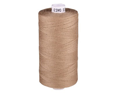 2 x AMANN Tentgaren / naaigaren 50 waterafstotend 400 meter, beige