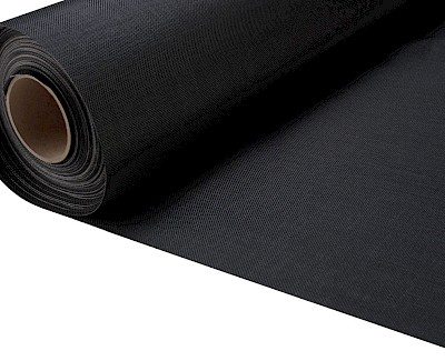 Screendoek ESVO Premium Shade 540 grams 100 cm, zwart 707