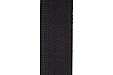 Tentband / Biesband 12 mm polyester, zwart