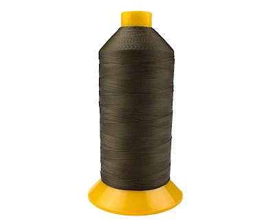 Polyester garen, AMANN, dikte 40, 4600 meter, groen
