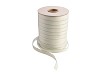 Biaisband / keperband rol van 200 meter, 15 mm polyester, wit