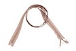 ESVO deelbare spiraal rits 10 mm beige, 100 cm