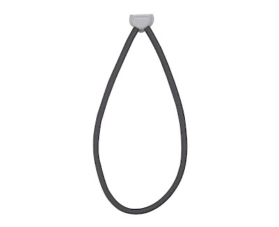 Rubberring / spanelastiek Isabella Isaflex, extra lang 18 cm