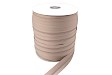 ESVO spiraal ritsband per meter 5 mm niet deelbaar, beige (schuiver niet inbegrepen)