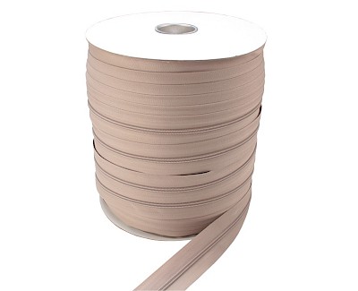 ESVO ritsband per meter 5 mm niet deelbaar, beige (schuiver niet inbegrepen)