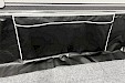 ESVO opbergzak voor tochtstrook met klittenband, heavy duty 40 x 90 cm, zwart