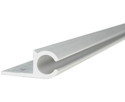 Caravanrail / railprofiel ESVO 180° aluminium, 82,5 cm