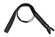 YKK VISLON bloktandrits 8,6 mm 10V deelbaar zwart, 250 cm