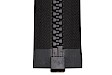 YKK VISLON bloktandrits 8,6 mm 10V deelbaar zwart, 300 cm