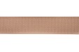 Klittenband rol van 25 meter, 20 mm beige, harde zijde, haak