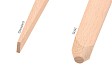 Tentharing, stormharing, hout, 40 cm, 100-PACK