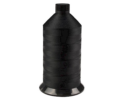 Polyester garen waterafstotend, AMANN Outdoor Pro, dikte 40, 5500 meter, zwart