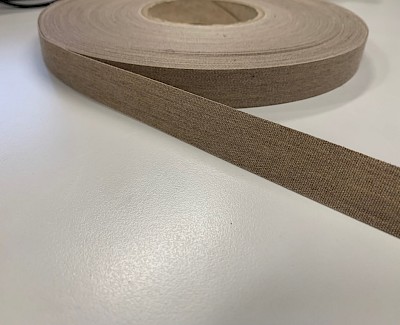 Tentband / Biesband 20 mm acryl, Marbled Walnut