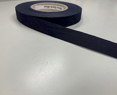 Tentband / Biesband 20 mm acryl, Ultra Dark Blue