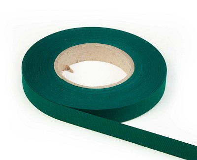 Tentband / Biesband 20 mm acryl, groen, Forest Green