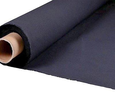 Tentdoek ESVOTex Premium 300 grams katoen 165 cm, donkerantraciet 300 gr/m²