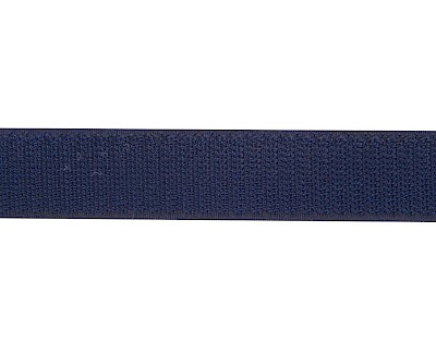 Klittenband 30 mm marineblauw, harde zijde, haak