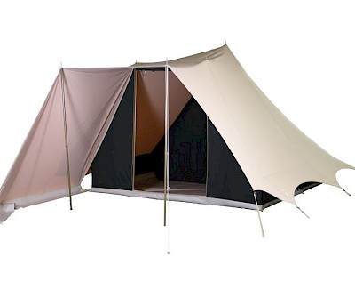 Bedouin 280 set van 2 zijschermen beige