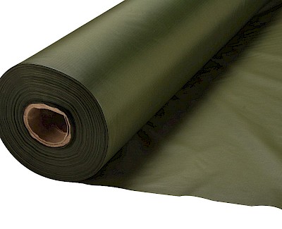 Nylon stof, ripstop, 150 cm, olive, 80 gr/m²