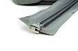 YKK spiraal rits 10 mm deelbaar LICHTGRIJS, 500 cm