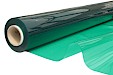 Groene transparante plastic folie, 140 cm, 0,60 mm