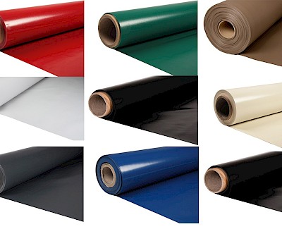 25 - 35% KORTING PVC & Bisonyl, assorti kleuren