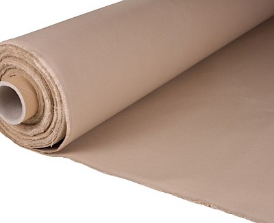 40% KORTING Zwaar katoenen tentdoek Ten Cate 340 grams katoen TenCate KD-24, beige 70198 RESTSTUKKEN