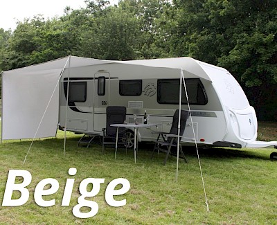 Caravanluifel ESVO Schuifluifel maat 7, beige