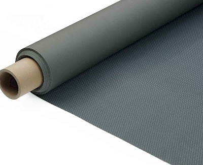 Zeildoek of tentdoek Ten Cate All Season 170 cm WM-17 Design, antraciet design 77123