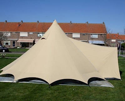 Tipi Tent 500 katoen met vaste kuip SHOWMODEL