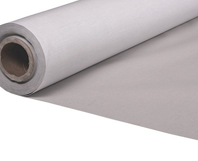 Gecoat zeildoek, 100% polyester, TenCate All Season WR-200, 243 cm, lichtgrijs / nikkelgrijs 77231