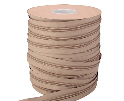 ESVO ritsband per meter 10 mm niet deelbaar, beige (schuiver niet inbegrepen)