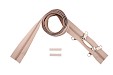 YKK spiraal rits 5 mm 2-weg O-vorm niet deelbaar beige