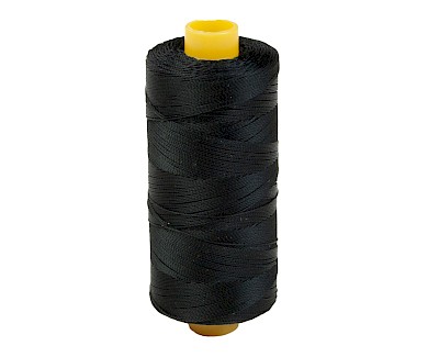 Polyester garen, AMANN, dikte 40, 350 meter, zwart