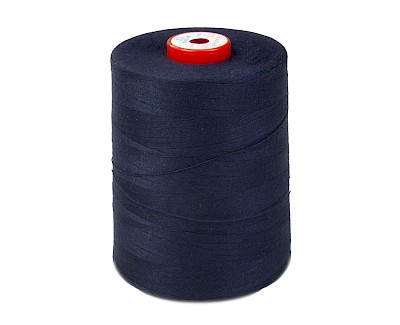 AMANN Tentgaren / naaigaren 35 waterafstotend 5000 meter, donkerblauw